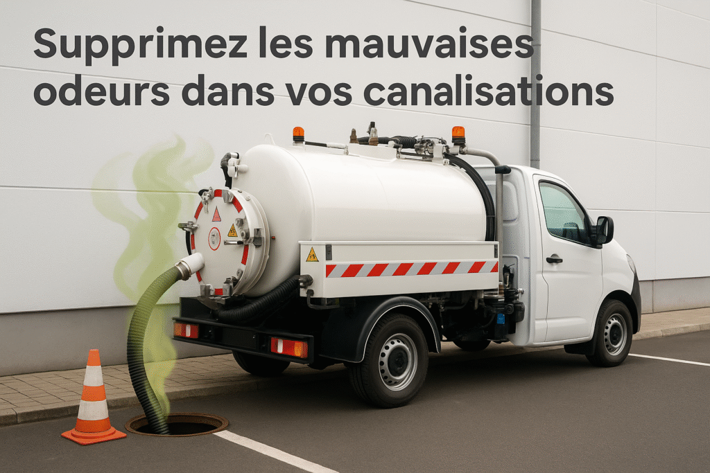 Supprimer les mauvaises odeurs dans vos canalisations