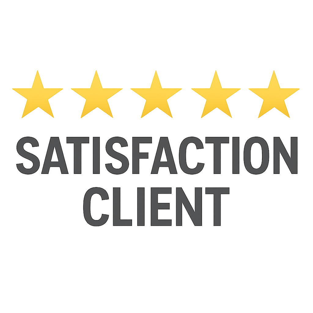 sastifaction client 5 sur 5
