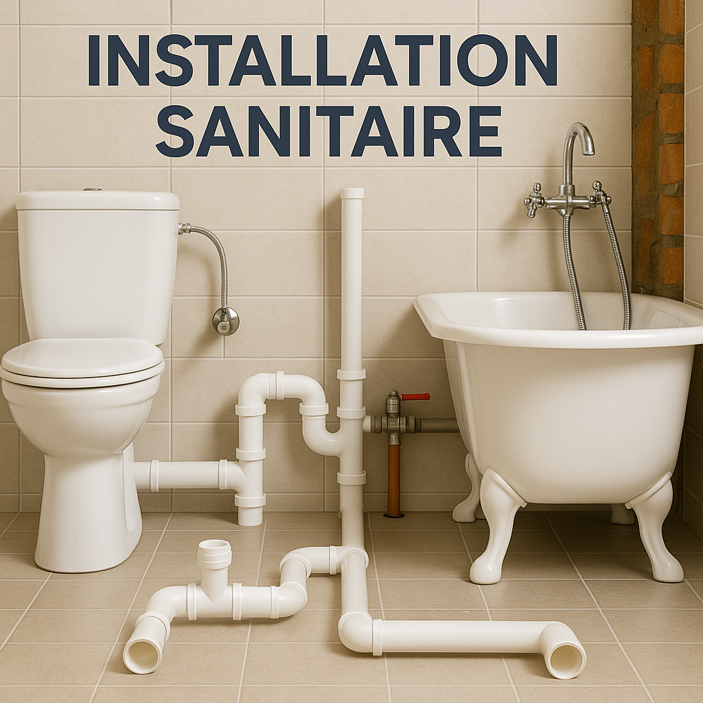 comment réaliser son installation sanitaire/